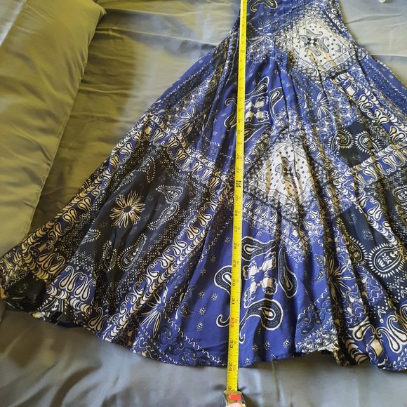 KEEP Free People Intimately Beaux Slip Dress - Bandana Print, Size S - Picture 14 of 16